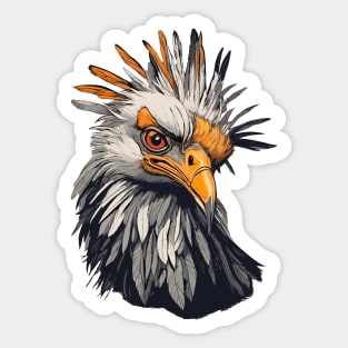 Secretary Bird Sticker